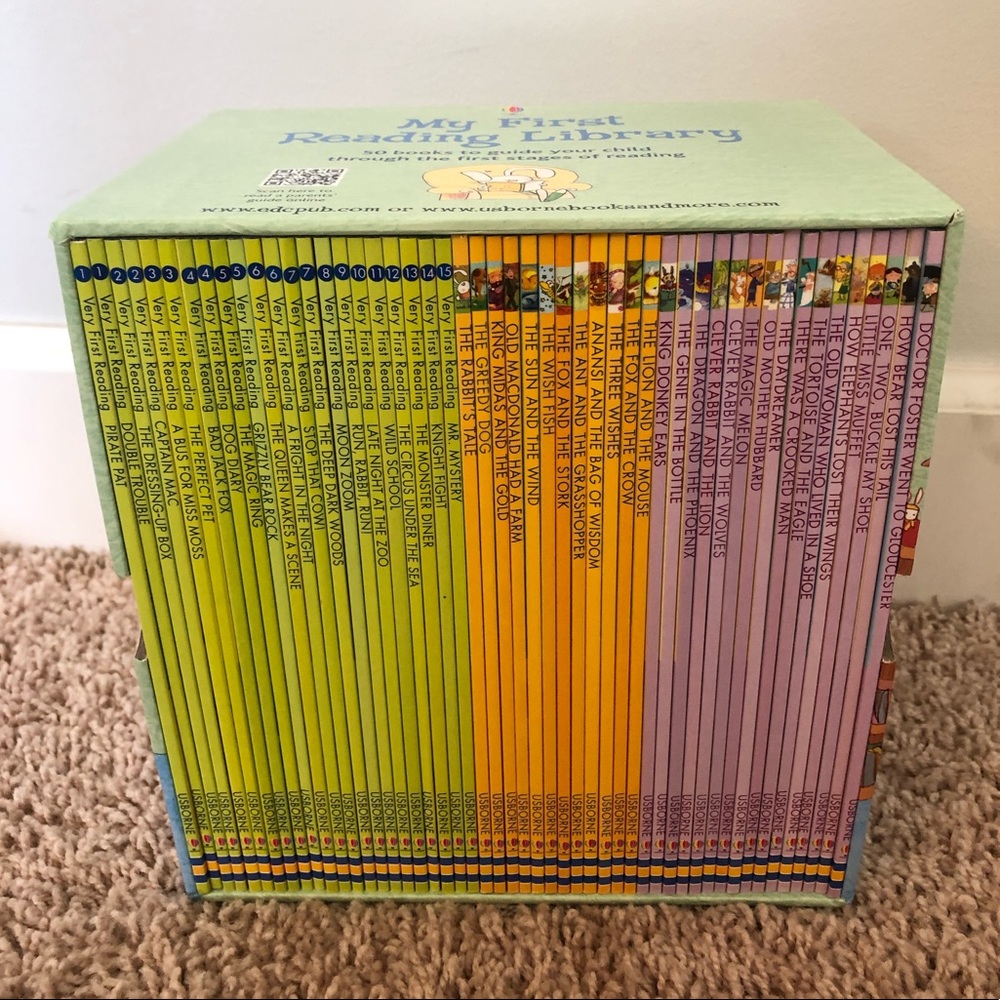 Usborne my first reading library.